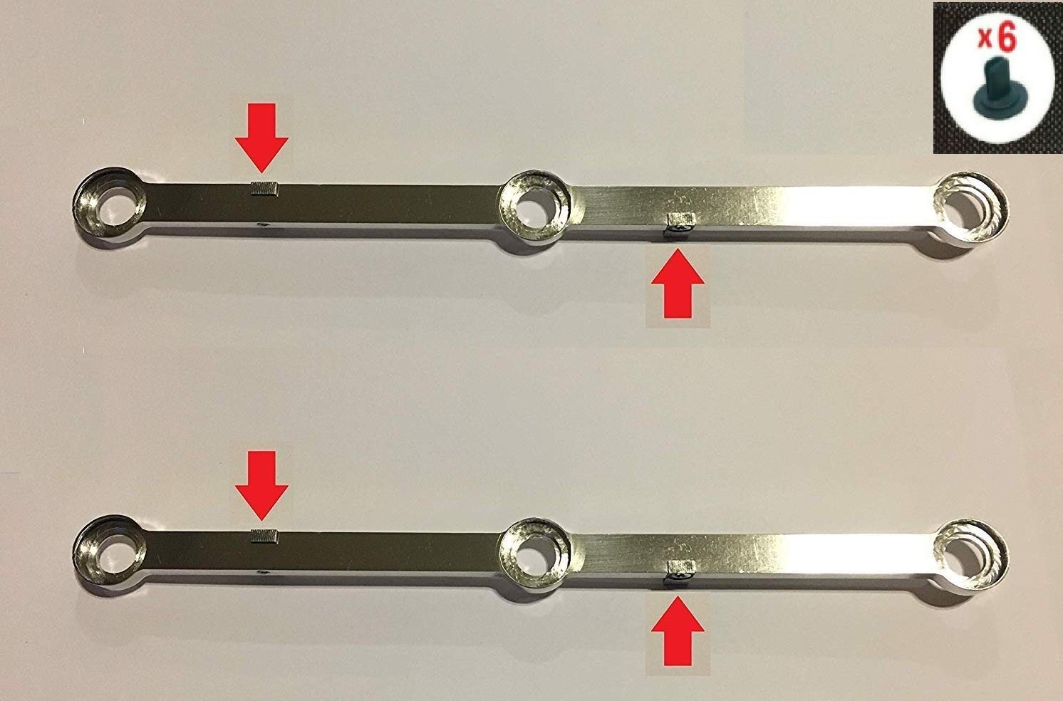 OM642 air Intake Manifold Swirl Runner Connecting Rods Sensor pickup Diesel 3.0L V6 Repair Kit for Mercedes Sprinter E320 E350 GL320 GL350 ML320 ML350 R320 R350 BlueTec CDI