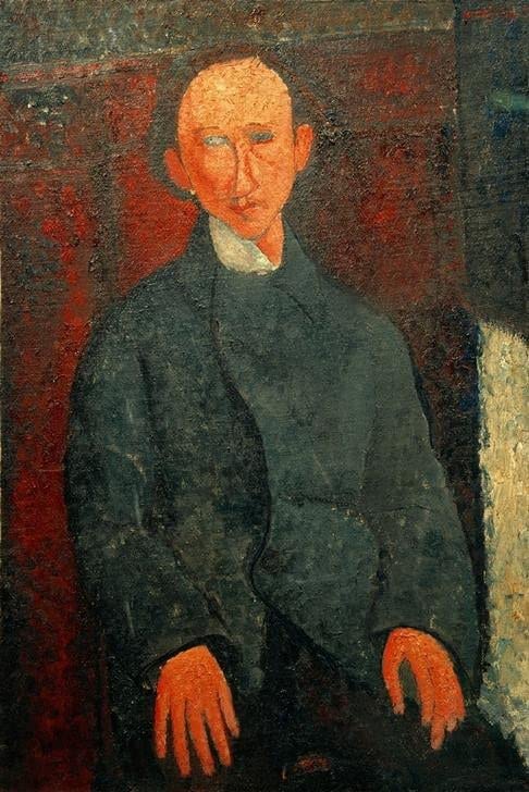 Tableau Pinchus Krémègne Modigliani pour raviver un mur de chambre