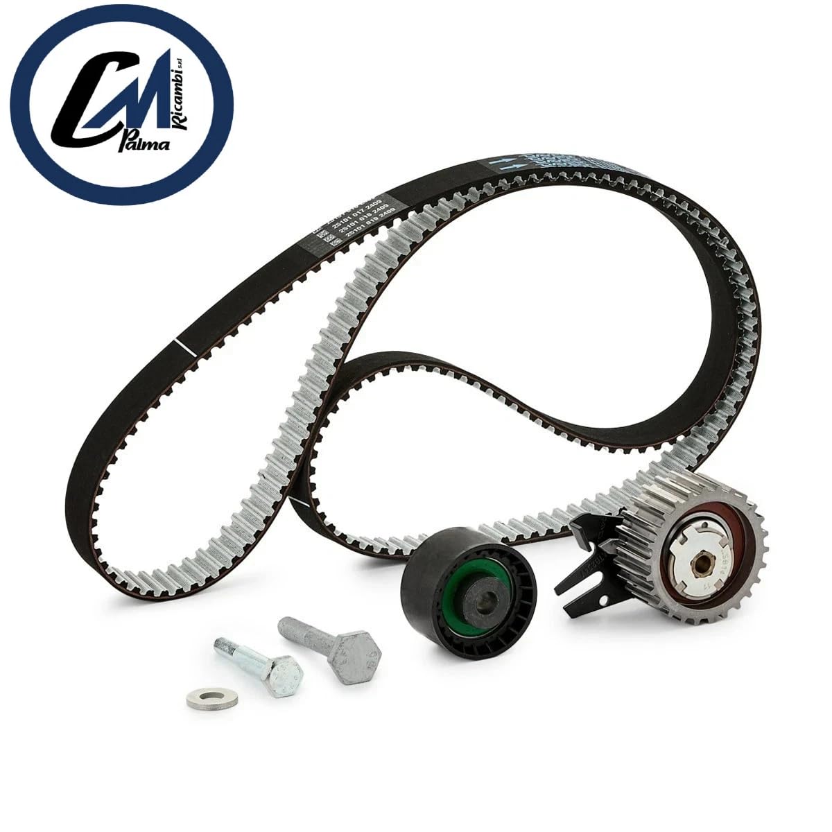 KIT DISTRIBUZIONE DAYCO +POMPA ACQUA+ CINGHIA SEVIZI GIULIETTA 500X 500L 1.6 MJT