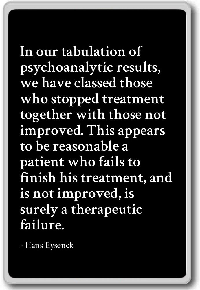 Hans Eysenck Quotes
