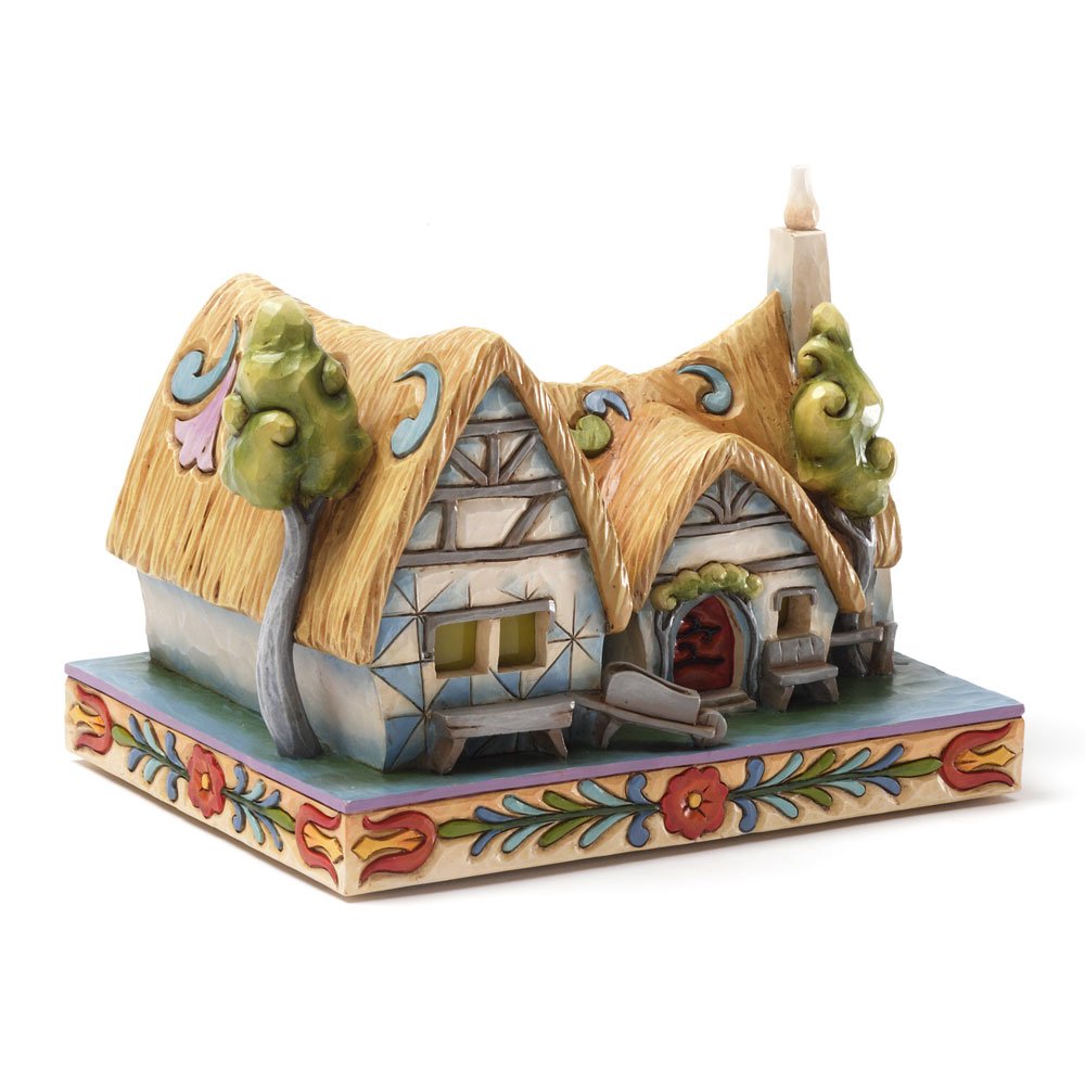 Amazon.co.jp: Enesco ディズニー 伝統 ジム・ショア 白雪姫 コテージ