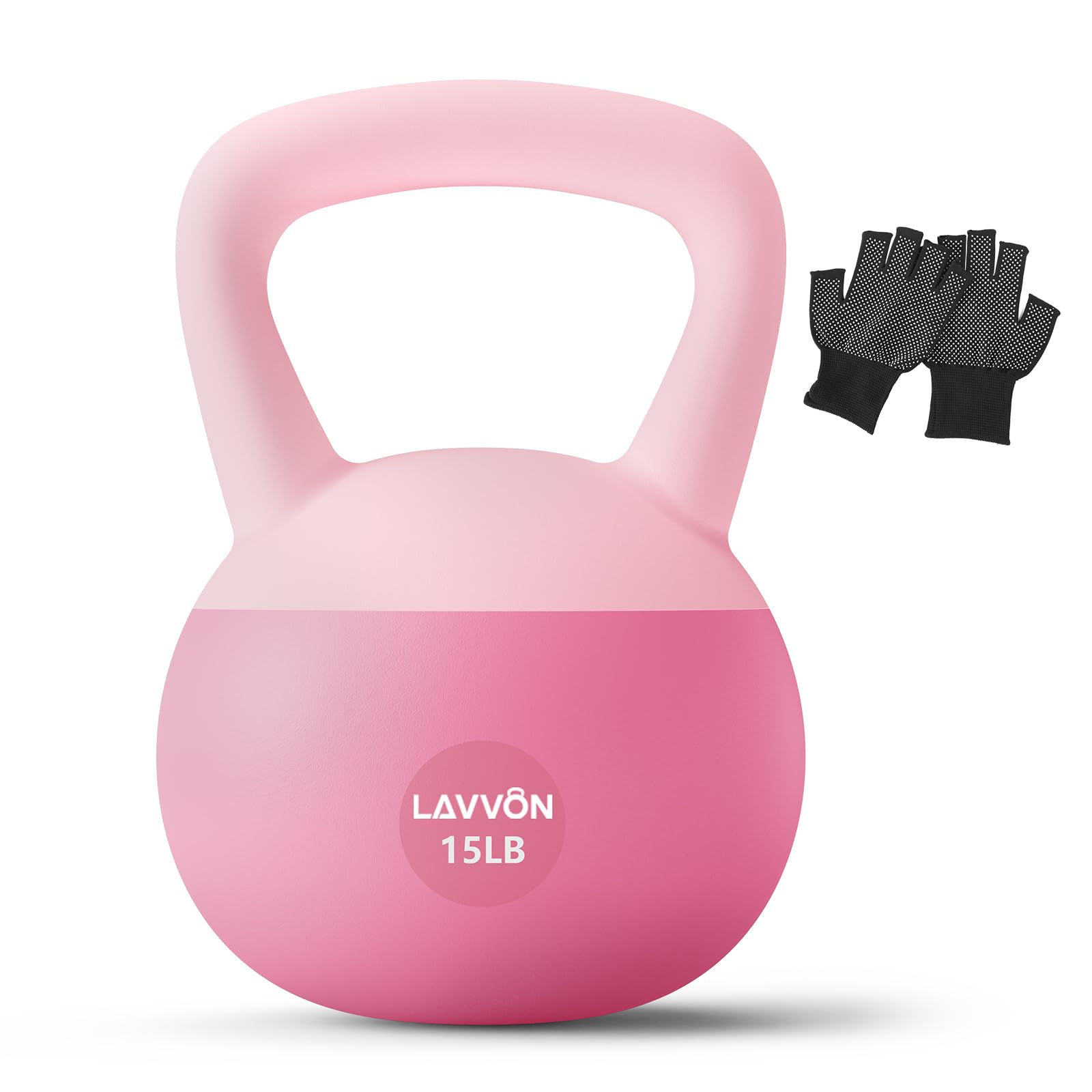 Kettlebell morbido – Base imbottita resistente agli urti e antiscivolo, kettle bell antiscivolo per allenamenti a casa, set di kettlebell per allenamento di forza sicuro per donne e uomini