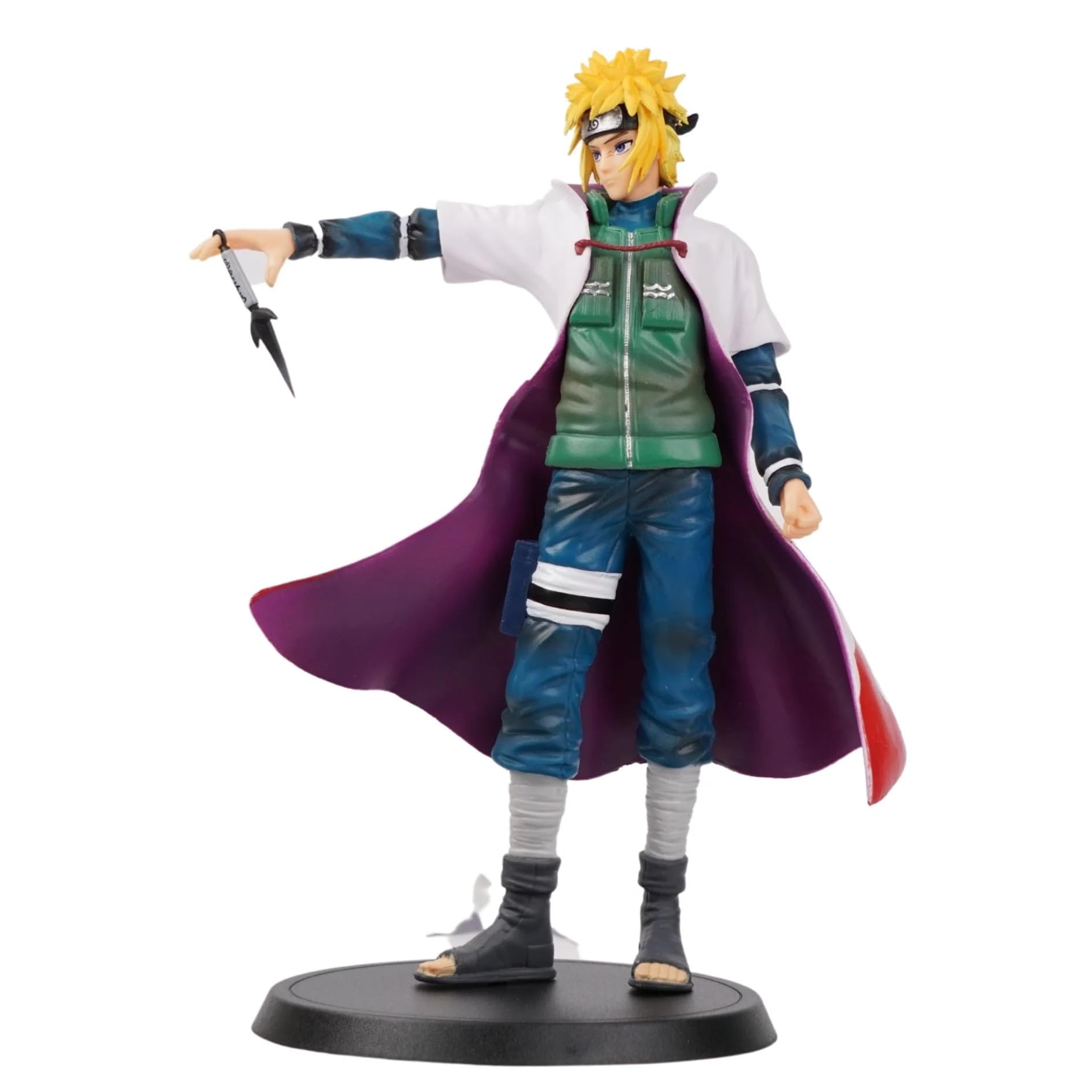 Offo Minato Namikaze Anime Action Figure, Premium PVC Lightweight Collectible for Home Decor, Office Desk & Study Table, Durable Display Model Gift for Fans-image-33