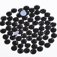 Vista 56 de Bymitel Hotfix - Gemas redondas de diamantes de imitación de cristal para manualidades, mezcla de 6 tamaños con kit de lápiz de cera, negro