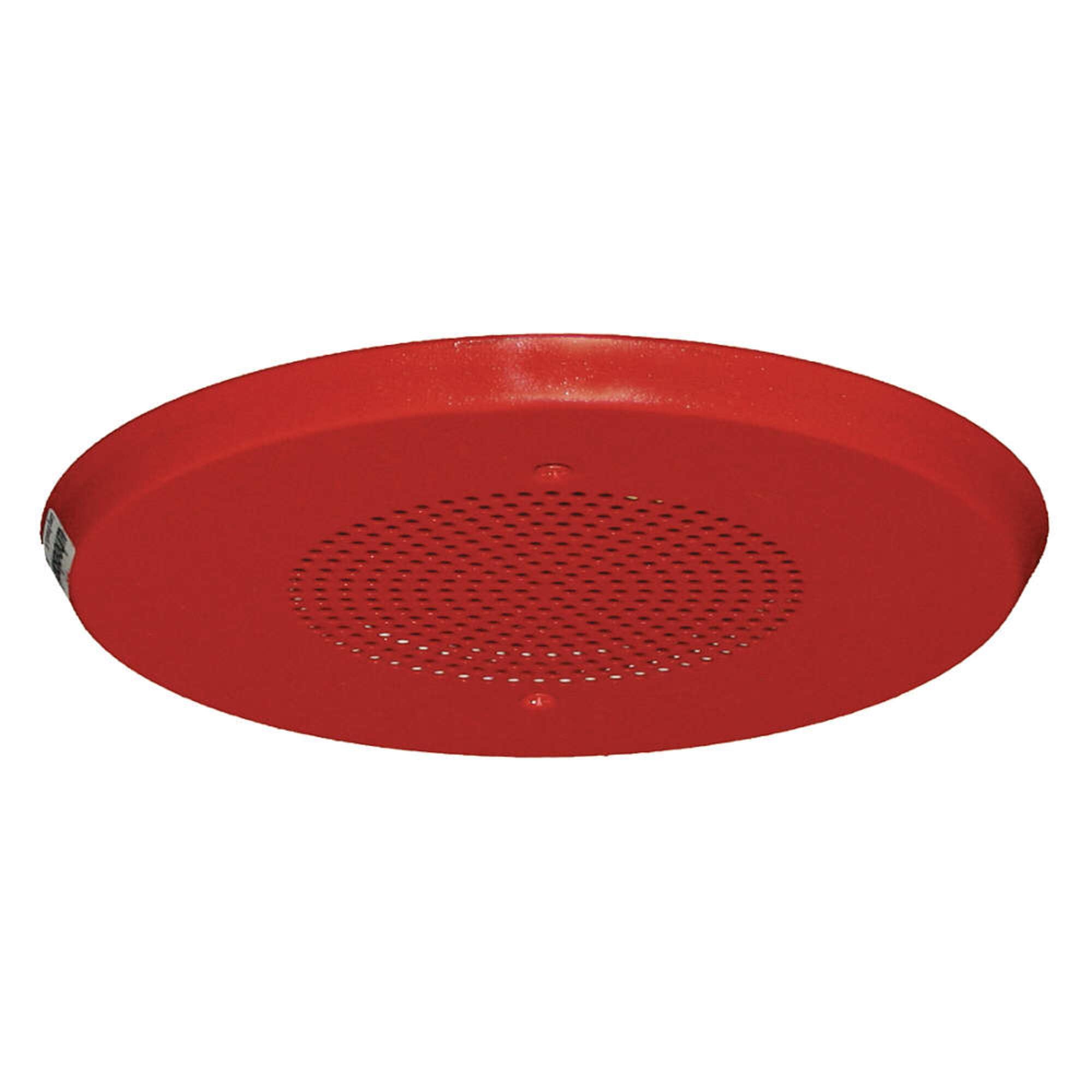 Speaker Strobe, 25/70 Vrms, Red, 7-17/64inH