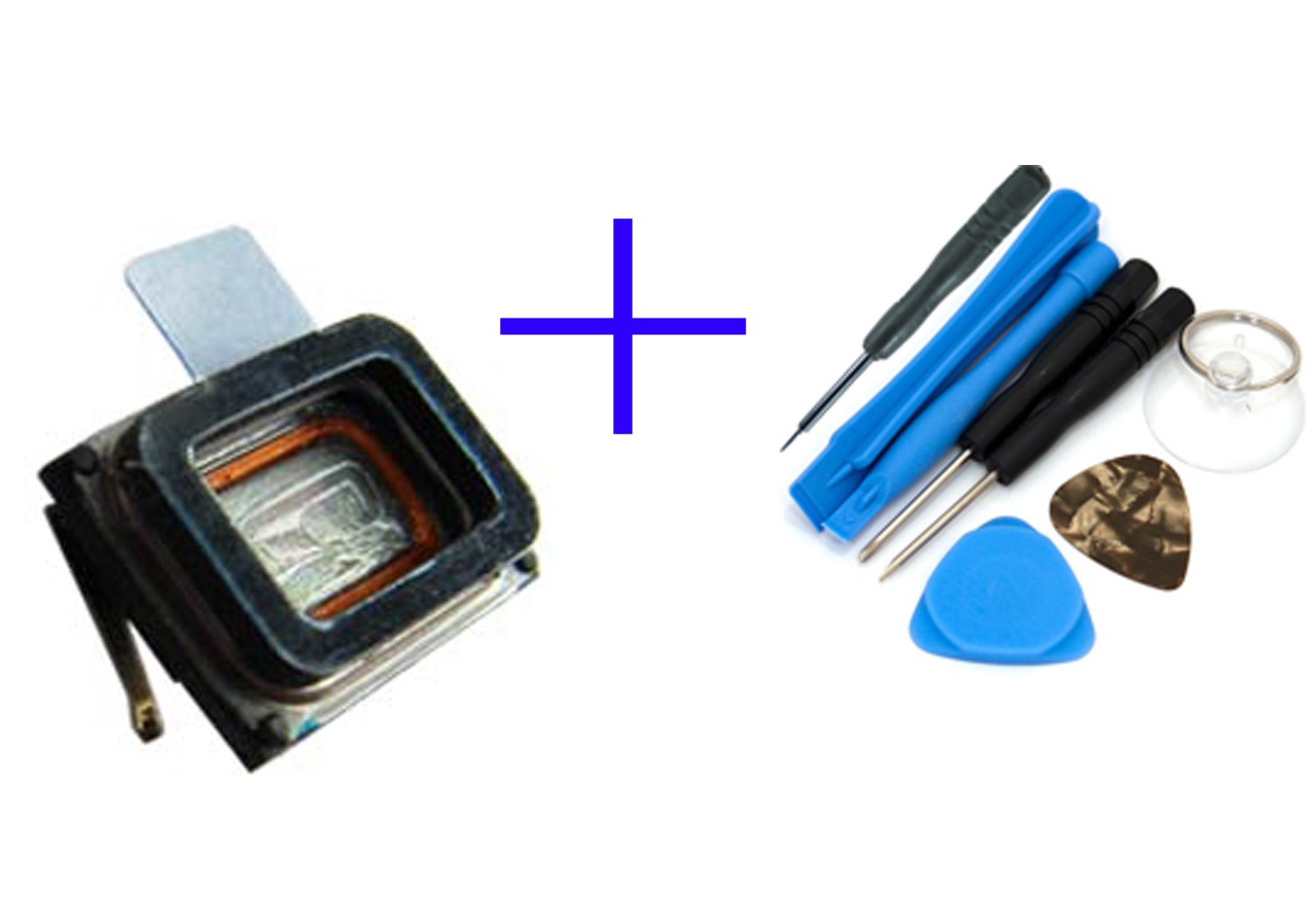 A1techstore Ear Earpiece Ear Speaker Replacement For iPhone 4S 4GS,Ear Hear Sound Speaker Piece Earpiece Buzzer for iPhone 4GS 4 GS ~ Mobile Phone Repair Parts Replacement,iPhone 4S Speaker / Earpiece Comes with 8 Piece Toolkit