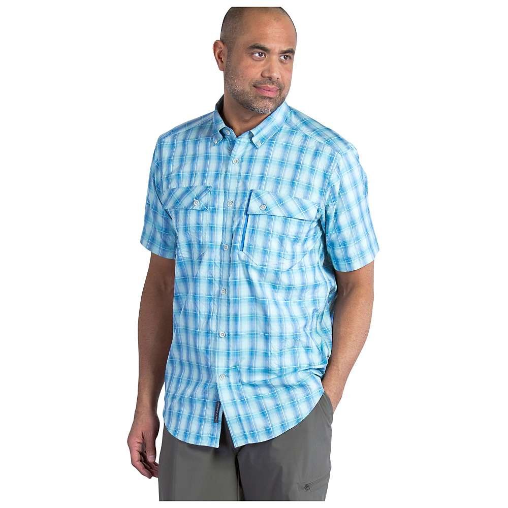 ExOfficio Men's Lodestone Plaid Short Sleeve Shirt