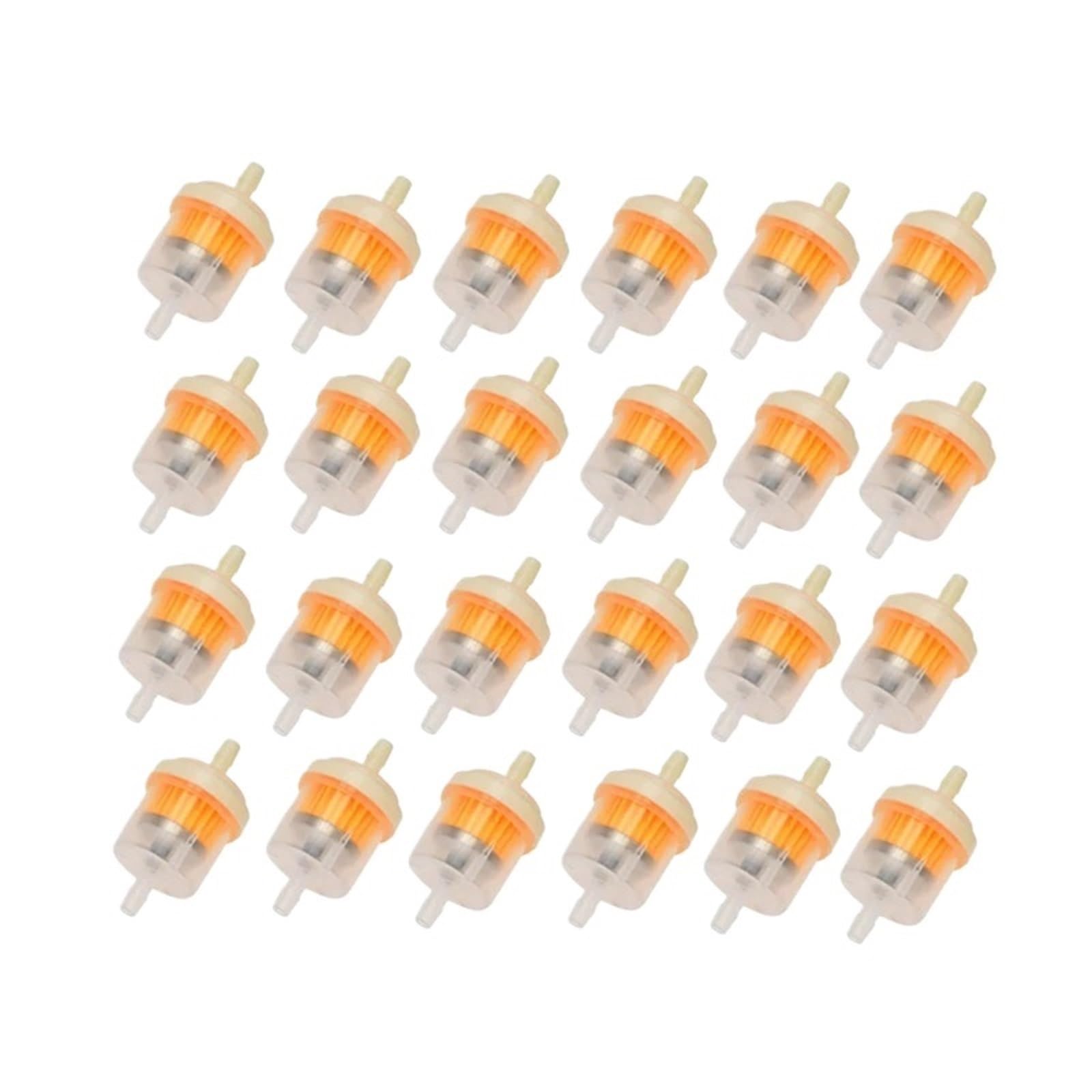 Filtr olejowy Rury filtra oleju samochodowego Uniwersalne rzędowe paliwo gazowe 7MM(24pcs)