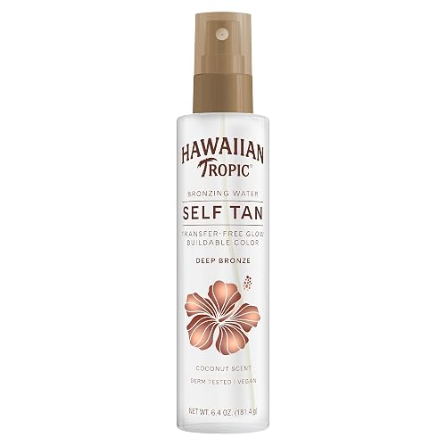 Hawaiian Tropic Self Tanner Bronzing Water Spray 6.4 Oz