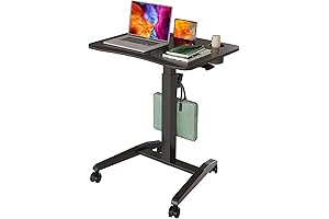 Mobile Standing Desk - Compact Computer Desk