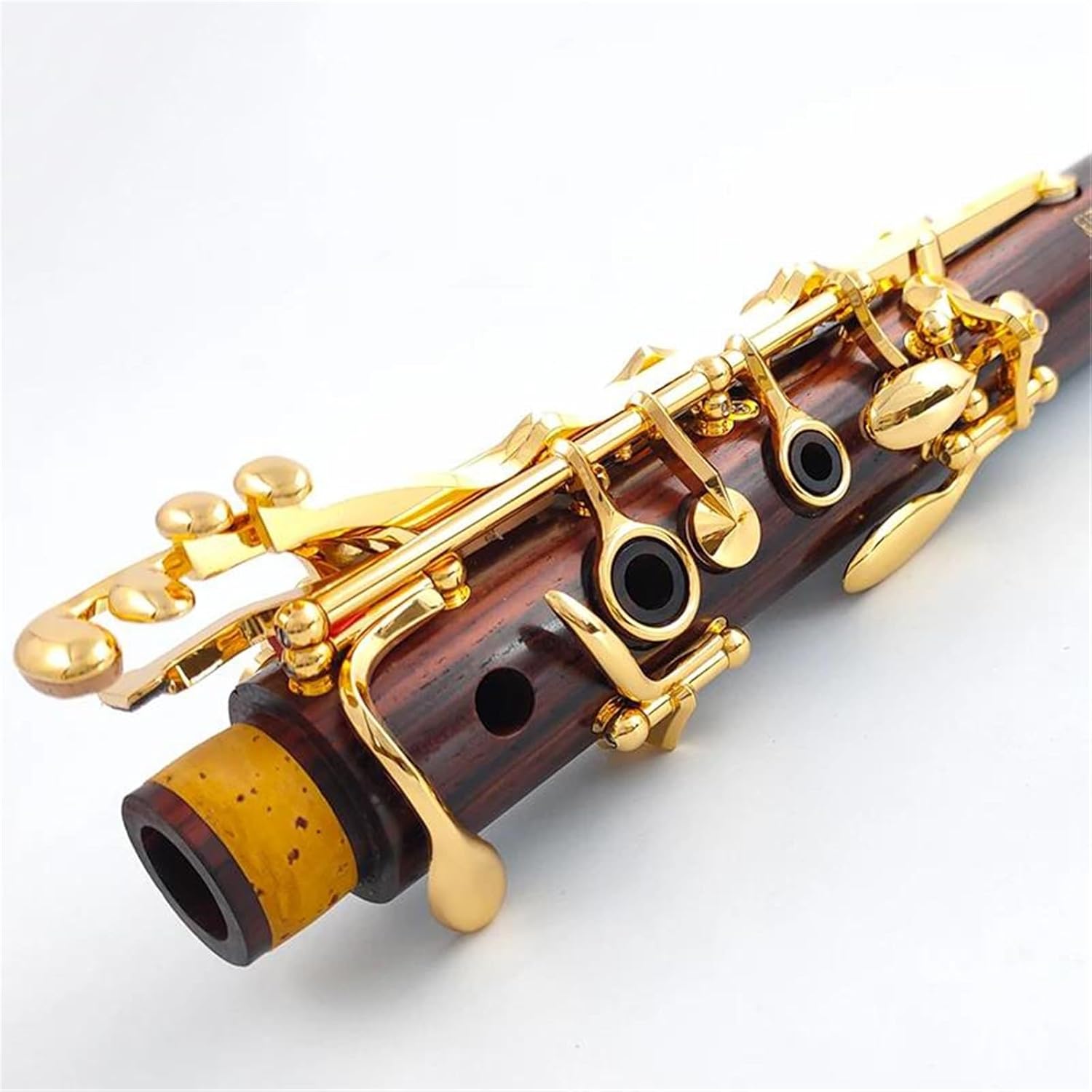 Clarinet Musical Instruments Kokopolo Wood Professional Clarinet Bb Rosewood Silver Plated Key Clarinet