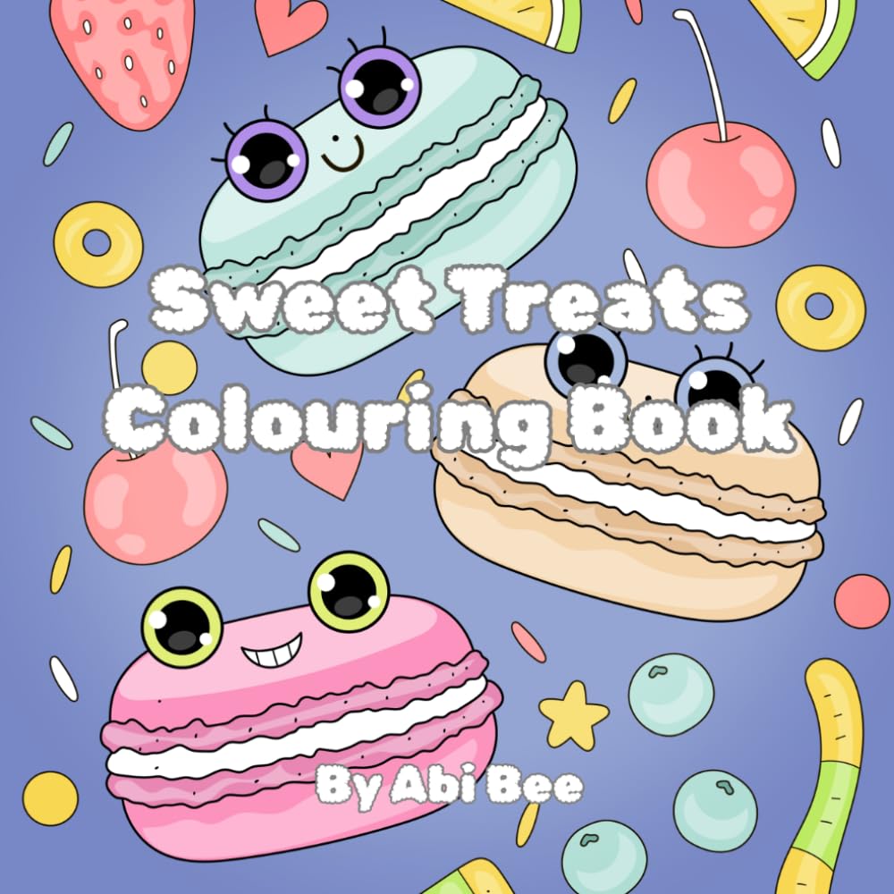 Sweet Treats Colouring Book