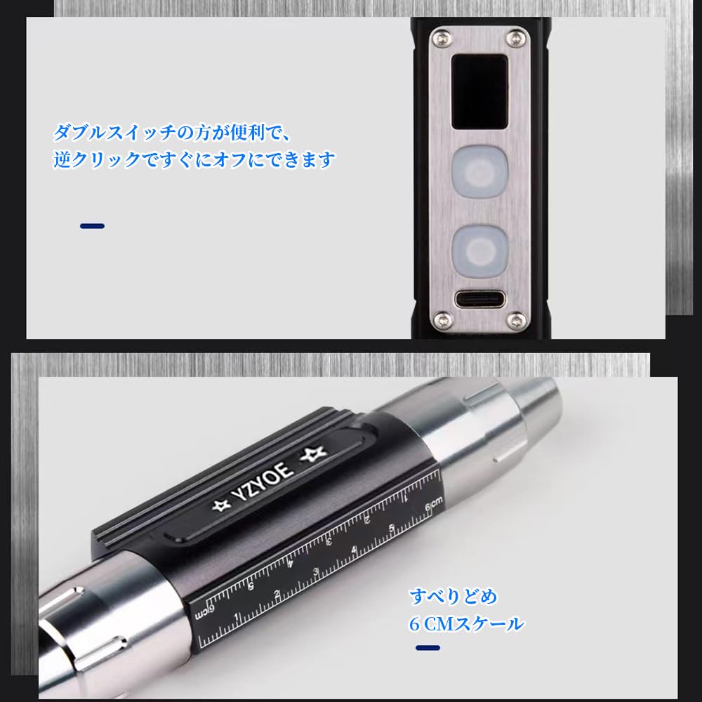 天然石・鉱物・宝石用鑑定ライト◆強光！6種に光るLEDライト 天然石・鉱物・宝石用鑑定ライト◇強光！6種に光るLEDライト