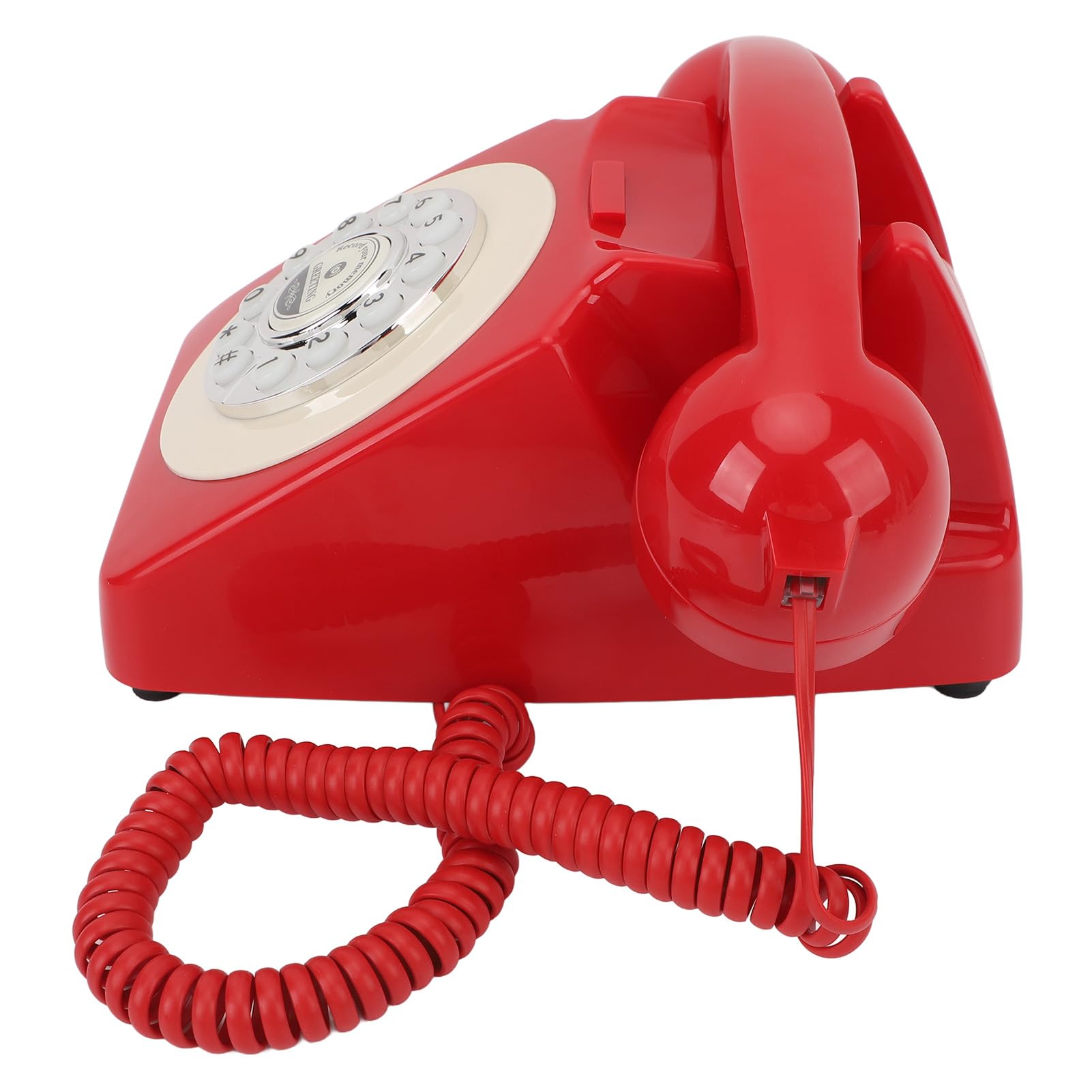 Księga Gości Audio do Telefonu, Wszechstronna pamięć 8 GB, Wygodna Księga Gości Audio na imprezę (Czerwony)