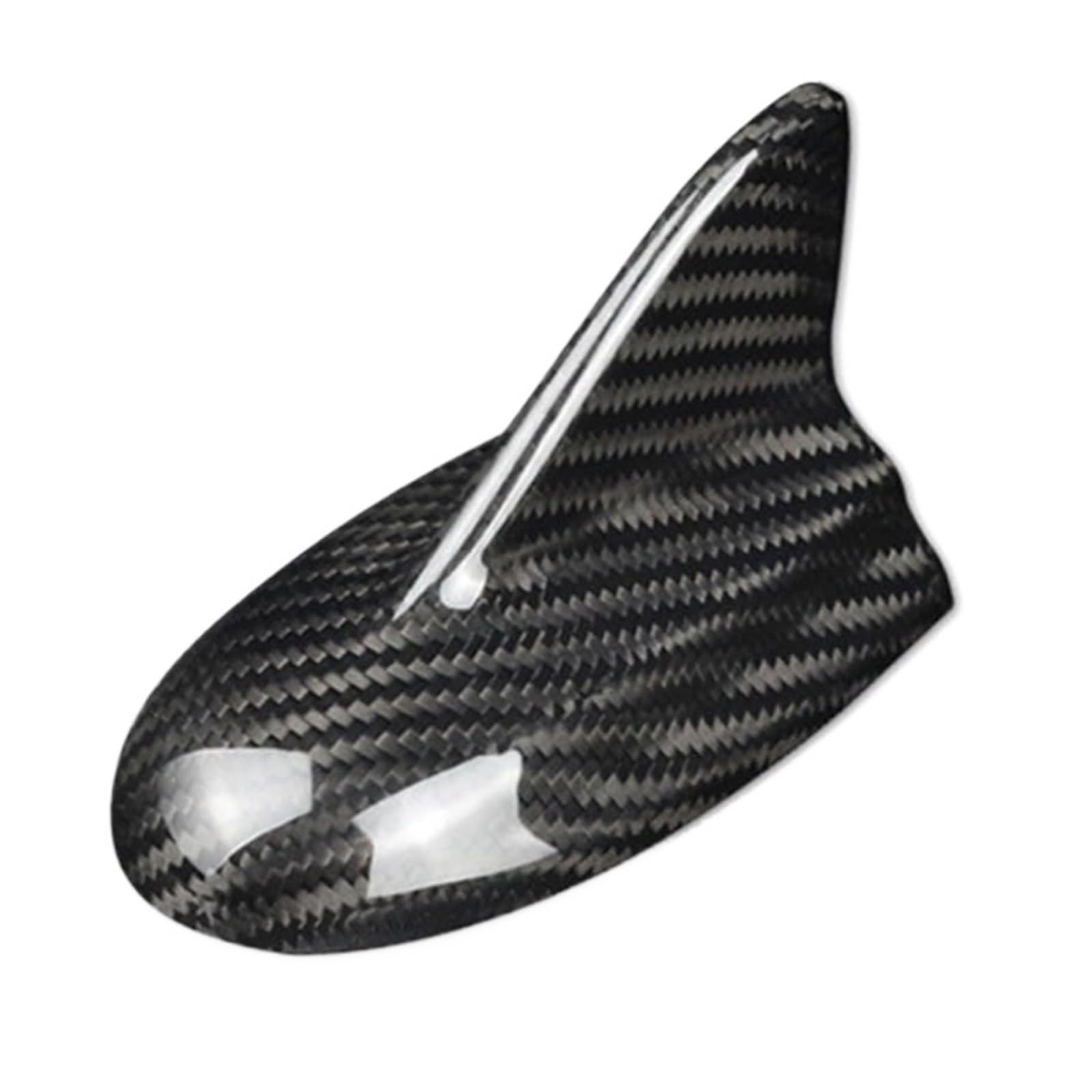 Accessorio esterno for copertura antenna in vera fibra di carbonio Design a pinna di squalo | Compatibile con Dodge Challenger SRT