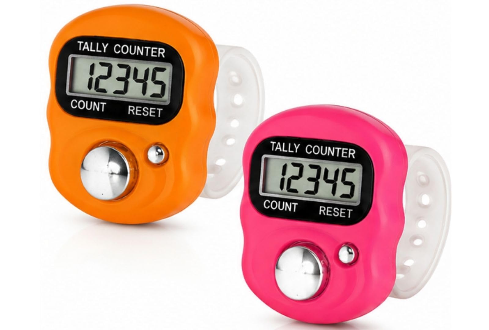 BKDT Marketing Finger Tally Counter Clicker Ring Electronic Digital Counting Machine for Cricket Umpire, Counter for Chanting Mantra/Jaap - 2Pc - Multicolor - Birthday/Return Gift-image-39