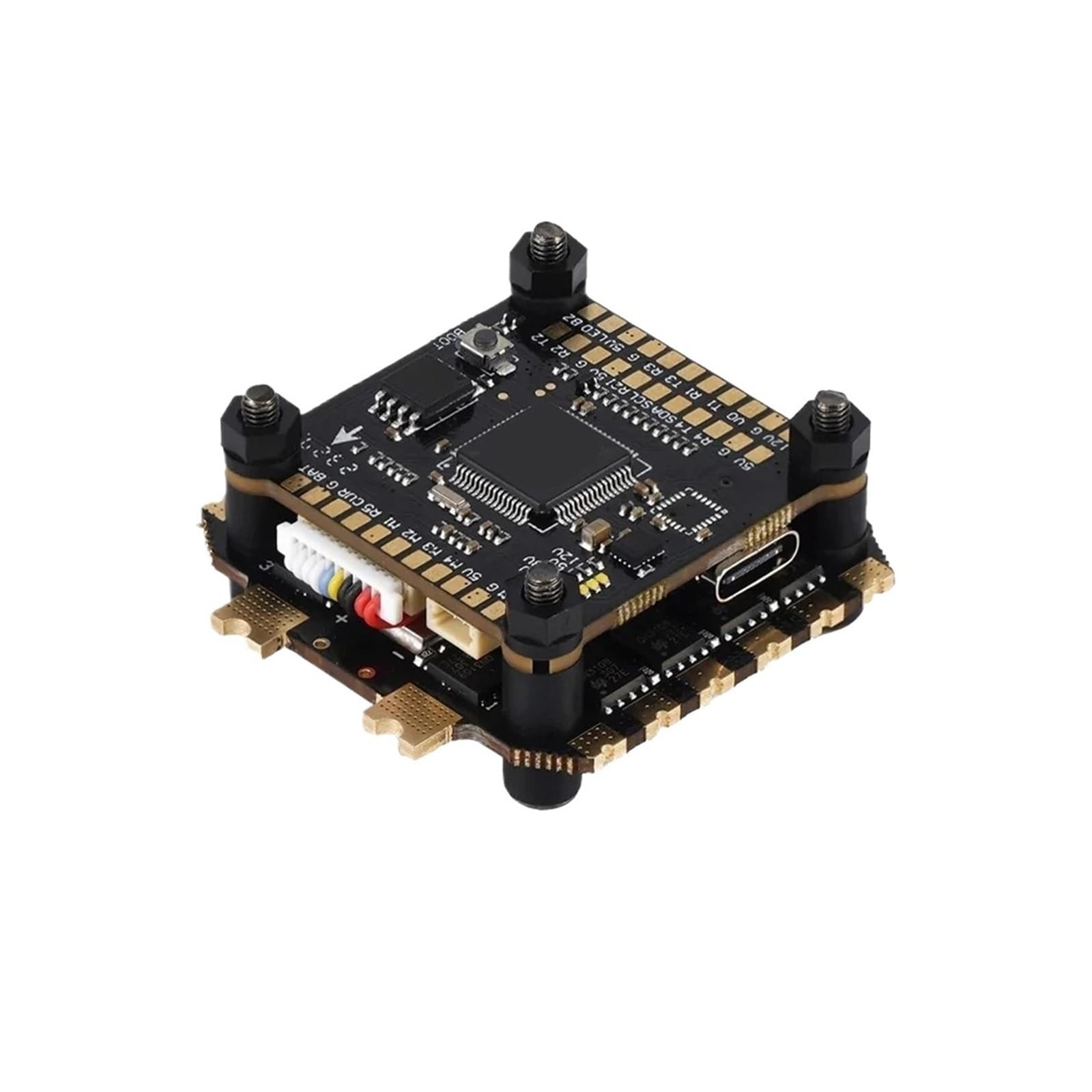 60A Stack F405 Flight Controller con ESC for droni FPV Freestyle 4-6S compatibile con LIPO(60A and F405 Stack)