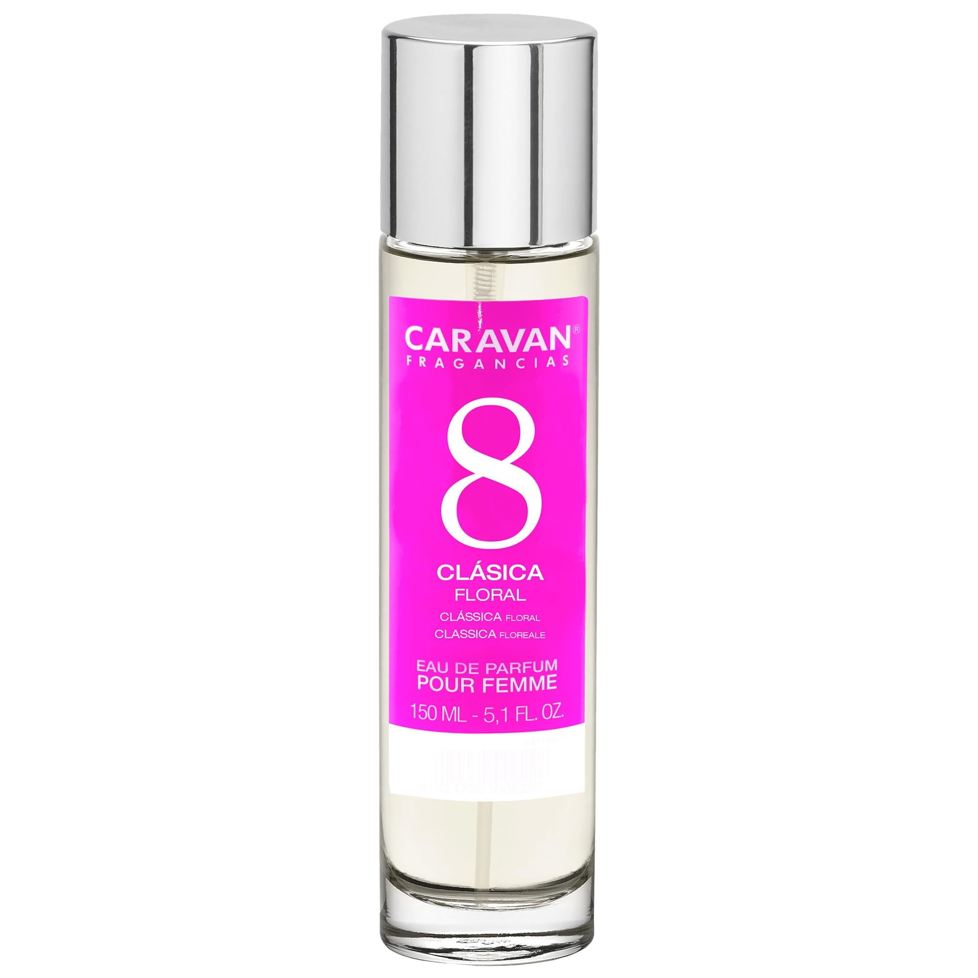 Set de 6x 150ml Caravan perfume de mujer Nº8