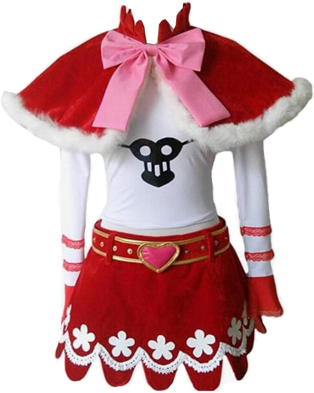 Anime Womens Cosplay Costume Cloak Halloween Outfit Party Princess Red Dress Uniform
