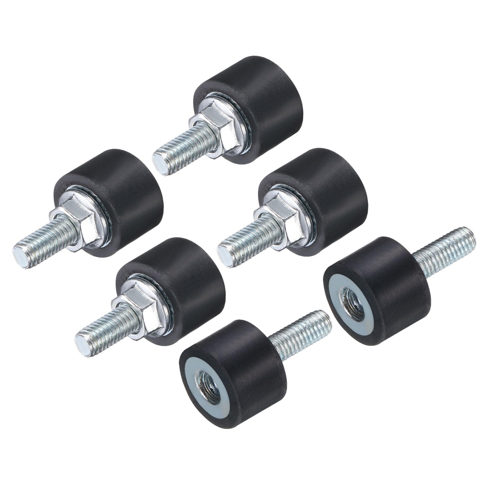 uxcell 4pcs M4x10mm Rubber Isolator Mounts with Studs 15x15mm — Amazon image 26