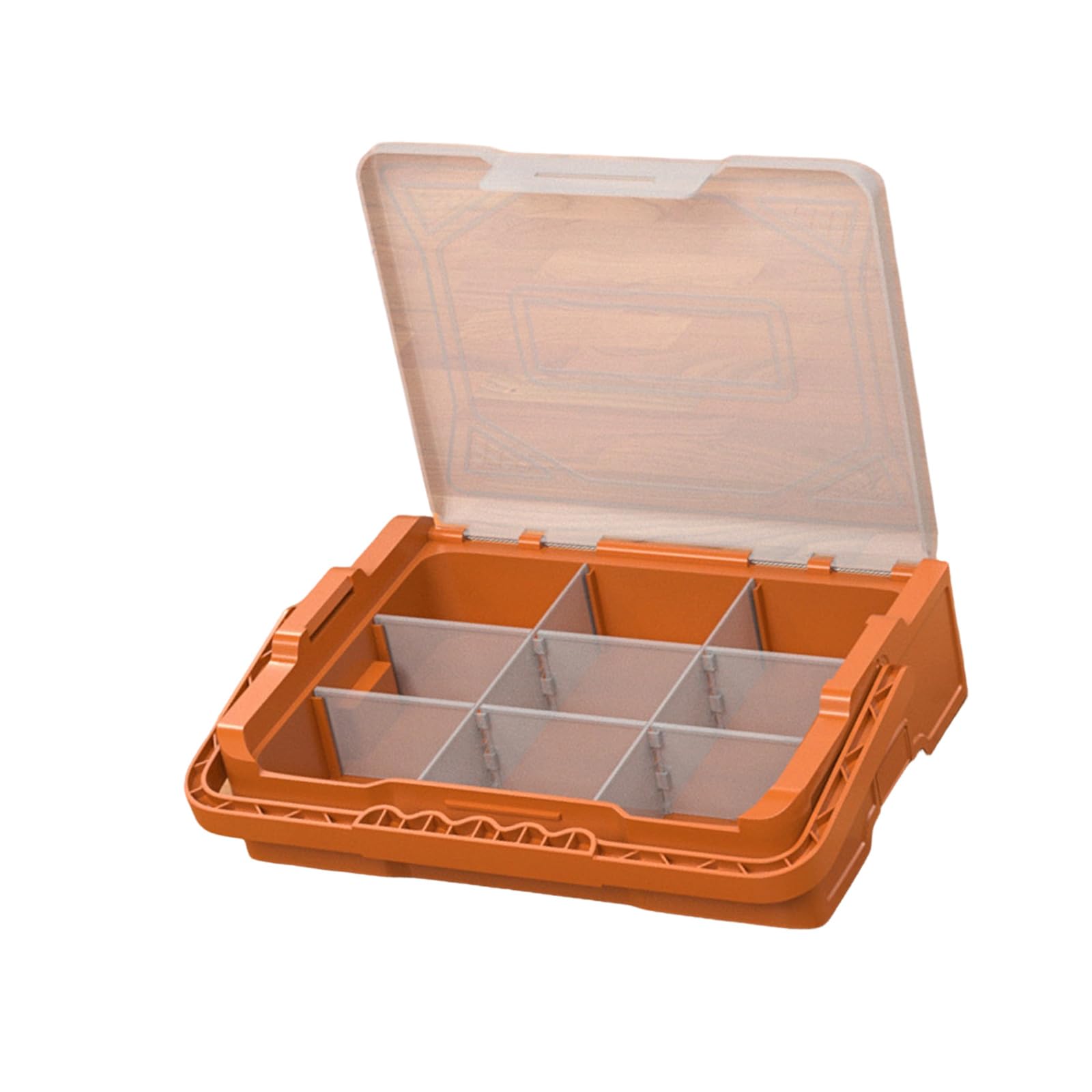 Stackable Storage Box Multifunctional Hardware Tool Parts Box Household Sorting Batch Head Small Screw Detachable Organization