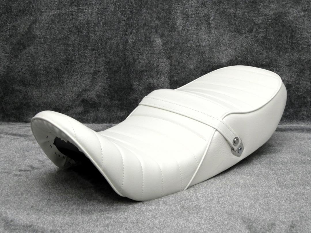 CBX550F　タックロールシート　白皮/CBX400F CBX400F タックロールシート 白レザー CBX550F タックロールシート 白