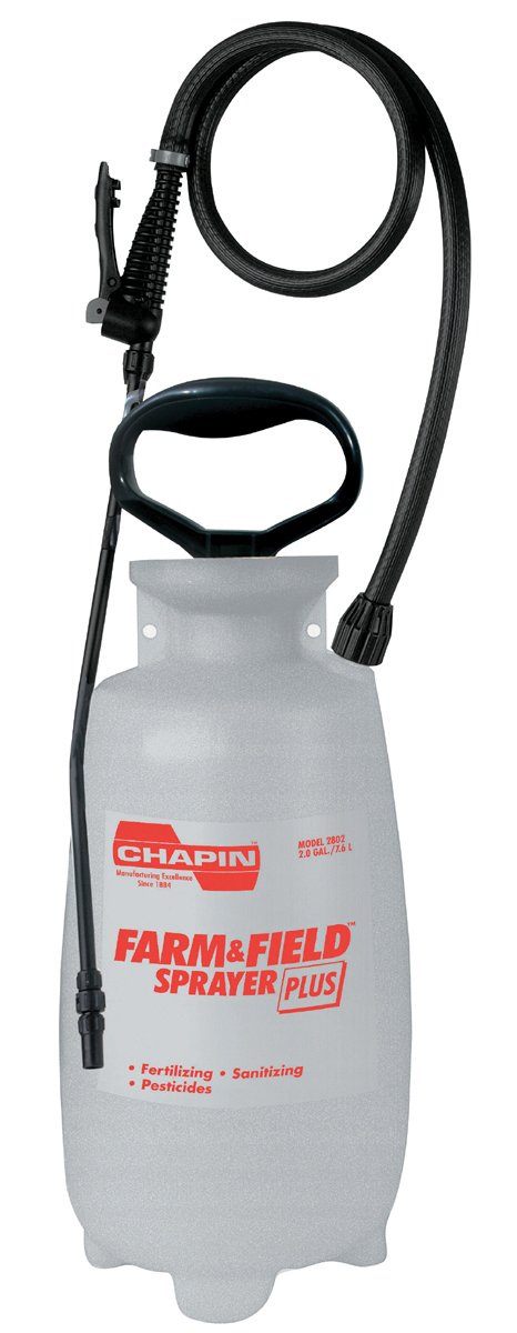 Chapin 2802E Farm and Field 2-Gallon Poly Sprayer Plus, 2-Gallon (1 Sprayer/Package)