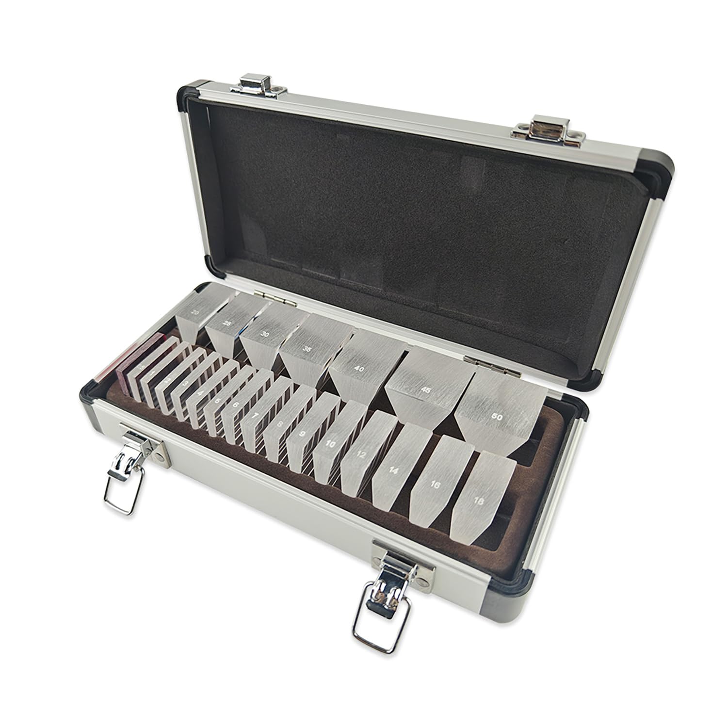 Ensemble Prisme Instrument Optique Haute qualité 23 pièces Examen ophtalmologique Ensemble Prisme lâche