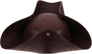 Pirate Tricorne Hat Caribbean Party for Halloween Party Masquerade Cosplay Pirate Captain Hat