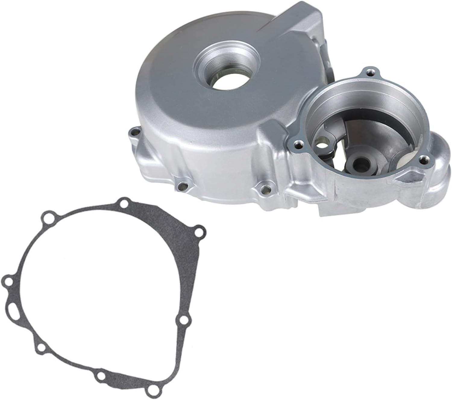 Left Engine Stator Magneto Cover Case with Gask Replacement for 11483-29F00 Replacement for Suzuki DRZ400E DRZ400S