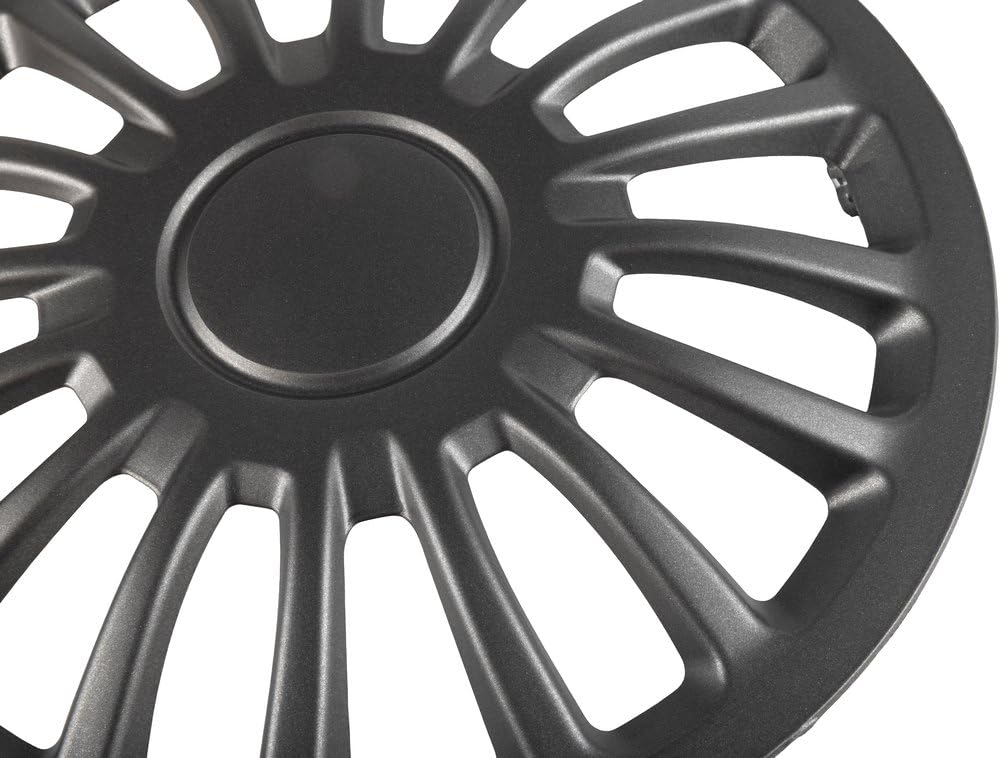 Start Set copricerchi auto antracite monza 13'' 4 pezzi in ABS