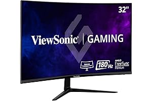 ViewSonic OMNI VX3218-PC-MHD 32 Inch Curved Gaming Monitor