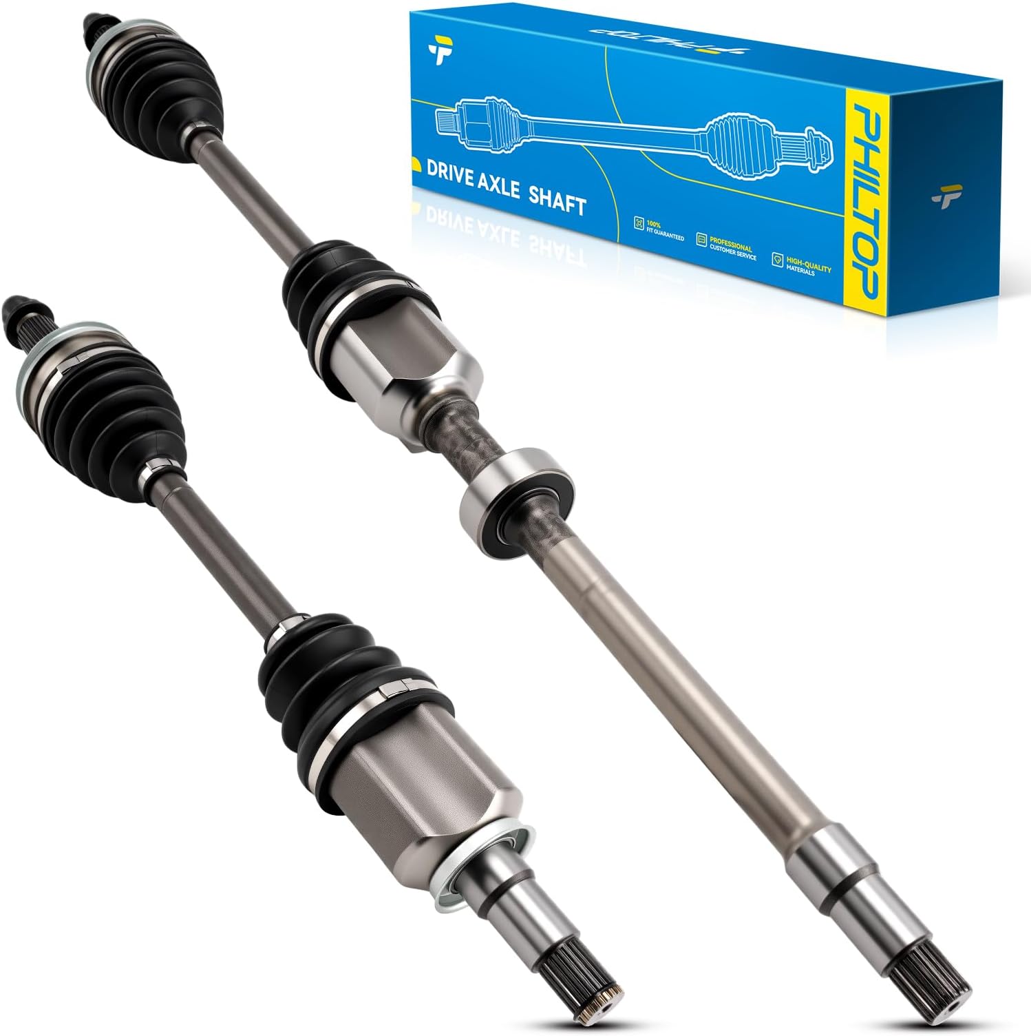 Front CV Axle Shaft Assembly for Lexus IS250 2006-2010 AWD, Lexus GS350 2007-2010 AWD, Lexus GS300 2006 AWD, Lexus IS350 2011-2013 AWD, 66-5310 66-5311 CV Axle Shafts