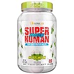 ALPHA LION Superhuman Whey Protein Powder, Great Tasting Pure Whey Protein Isolate, Low Carb, Low Sugar, No Bloat Post Workout, Muscle Recovery & Growth (28 Servings, Hulk Milk)