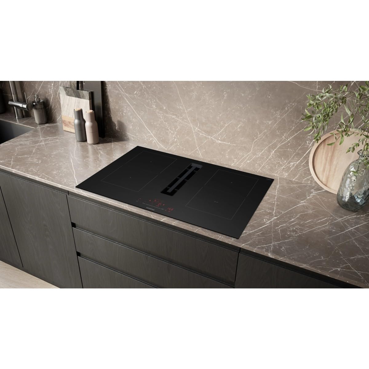 Siemens Induktionskochfeld ED81AHQ26E 4 Zonen Schwarz