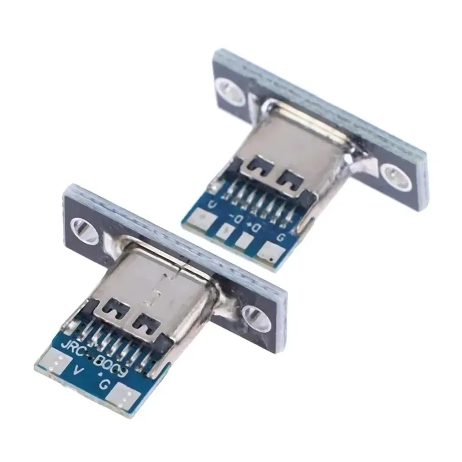 USB-C 3.1 Female Screw Fix Jack 2/4Pin Charge Port 5 szt. (2-pin-5 szt.)