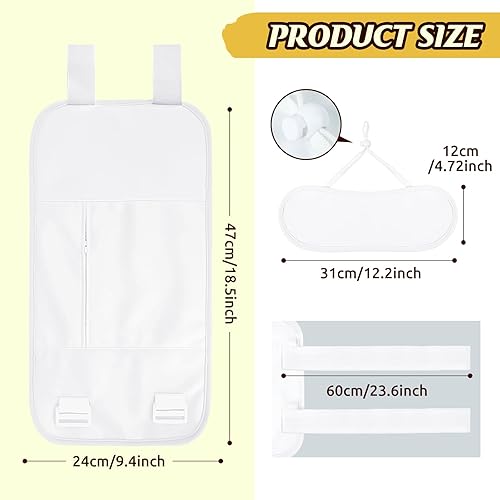 Miniatura 5 de Paquete de aceite de ricino, 2 paquetes de aceite de ricino orgánico reutilizables para cintura y cuello, correa elástica ajustable para