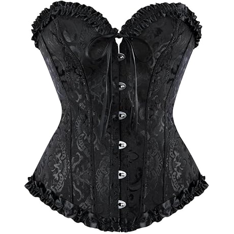 Black Lace Corset: Embrace the Enchantress Within