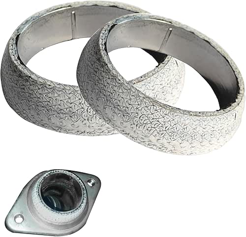 Exhaust Manifold Gasket, 2.5-inch Exhaust Flange Donut Gasket, Muffler Conical