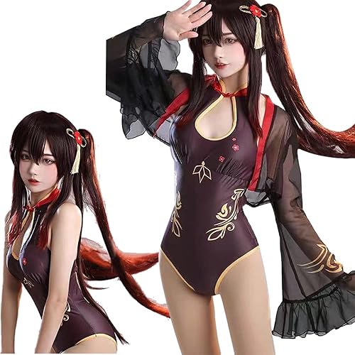 Miniatura 8 de Genshin - Traje de baño de anime para mujer, trajes de baño para niñas adolescentes