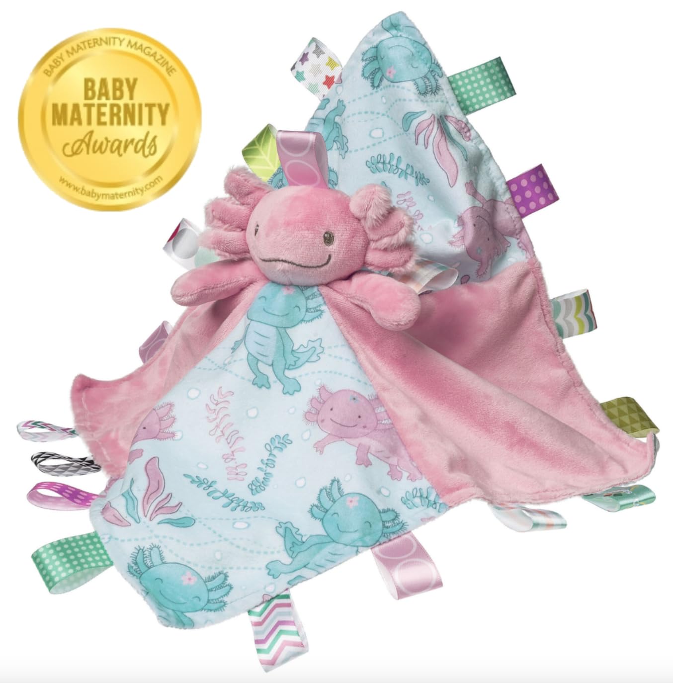 Amazon.com: Taggies Stuffed Animal Lovey Security Blanket with