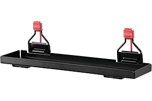 Rubbermaid Heavy Duty Shed Accessories Small Shelf, Black
