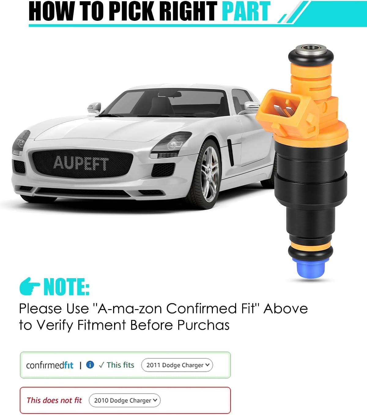 Fuel Injectors Fits for:-Ford for:-Mustang 1996-2004, F150 F250 F350 1989-2003, E150 E250 E350 1990-2004, for:-Lincoln Town Car Navigator, for:-Mercury Grand Marquis 4.6L 5.0L 5.4L 5.8L 0280150943