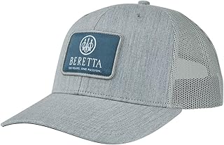 Men's Outdoor Casual 6-Panel Patrol Hunting Trucker Mesh Back Hat with Snapback Adjustable Closure