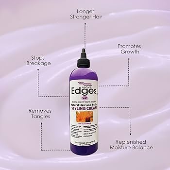Amazon.com: HICKS Edges Natural Hair and Scalp Styling Cream with