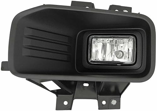 For 2018 2019 2020 Ford F150 Fog Light Assembly - Fits Driver Side of Ford F150 Front Fog Lights - Includes Lens, Housing, Bezel, Bulb - For F150 XL XLT King Ranch Lariat Limited Platinum Raptor SSV