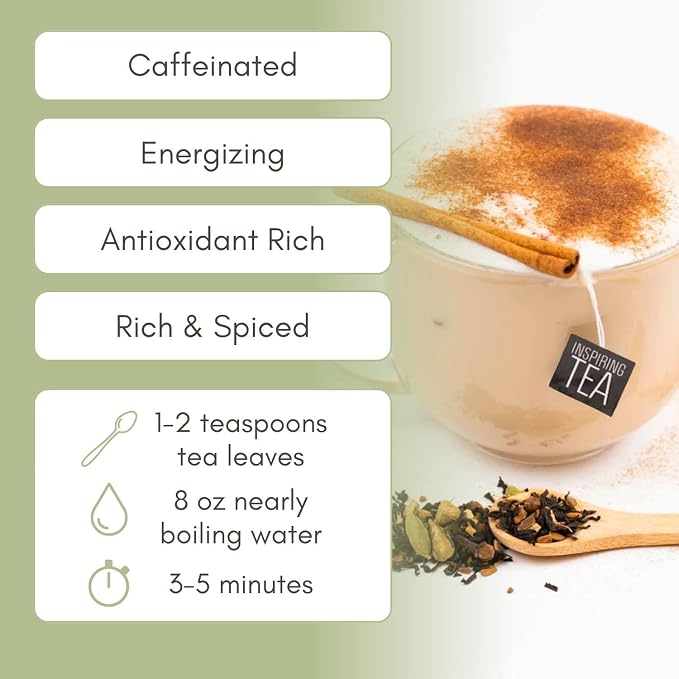 Té Masala Orgánico 2 oz en Bolsa miniatura 4