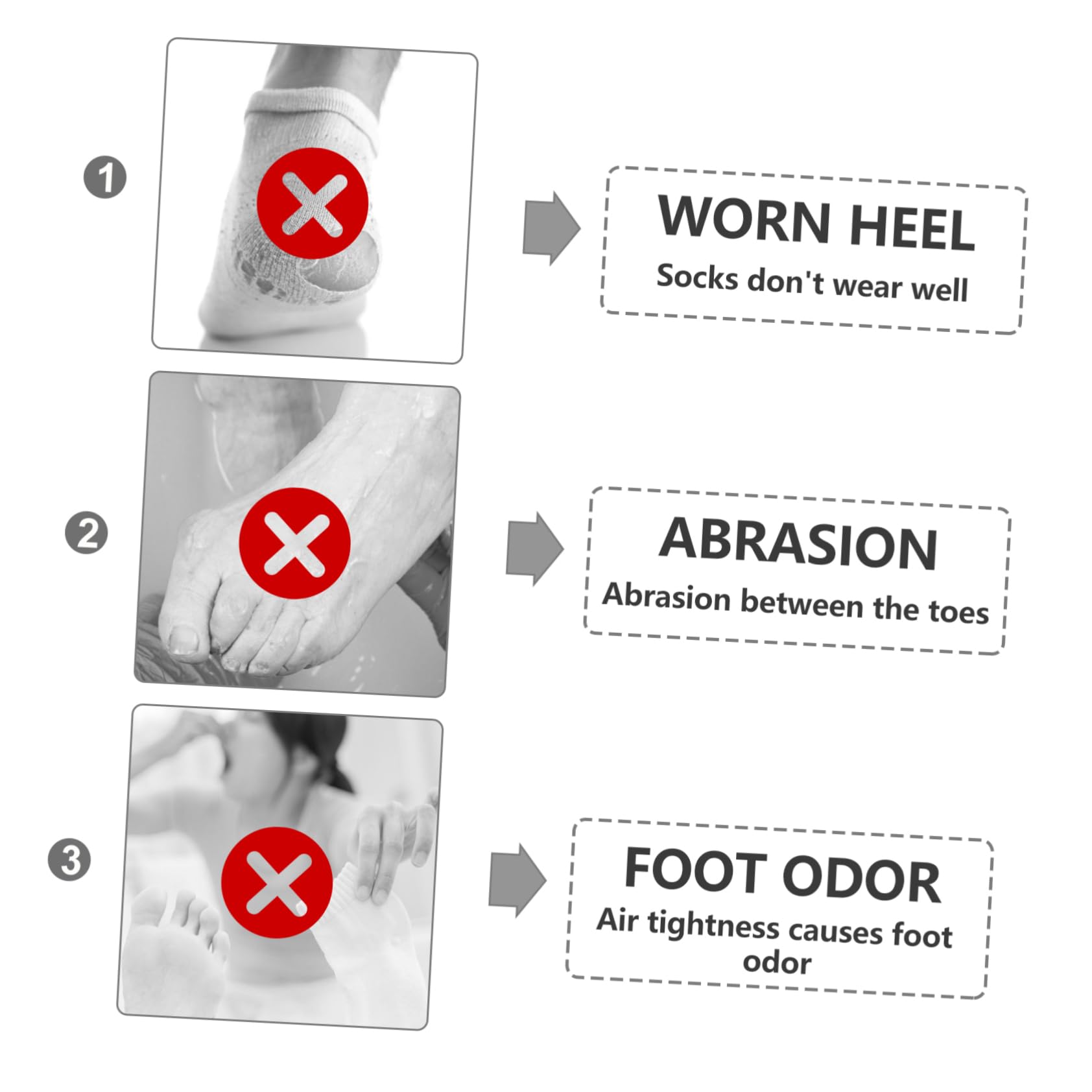 Beaupretty 2 Pairs Hallux Straightener Toe Adjuster Comfortable and Breathable Foot Covers for Relief and Correct Alignment for Everyday Use and