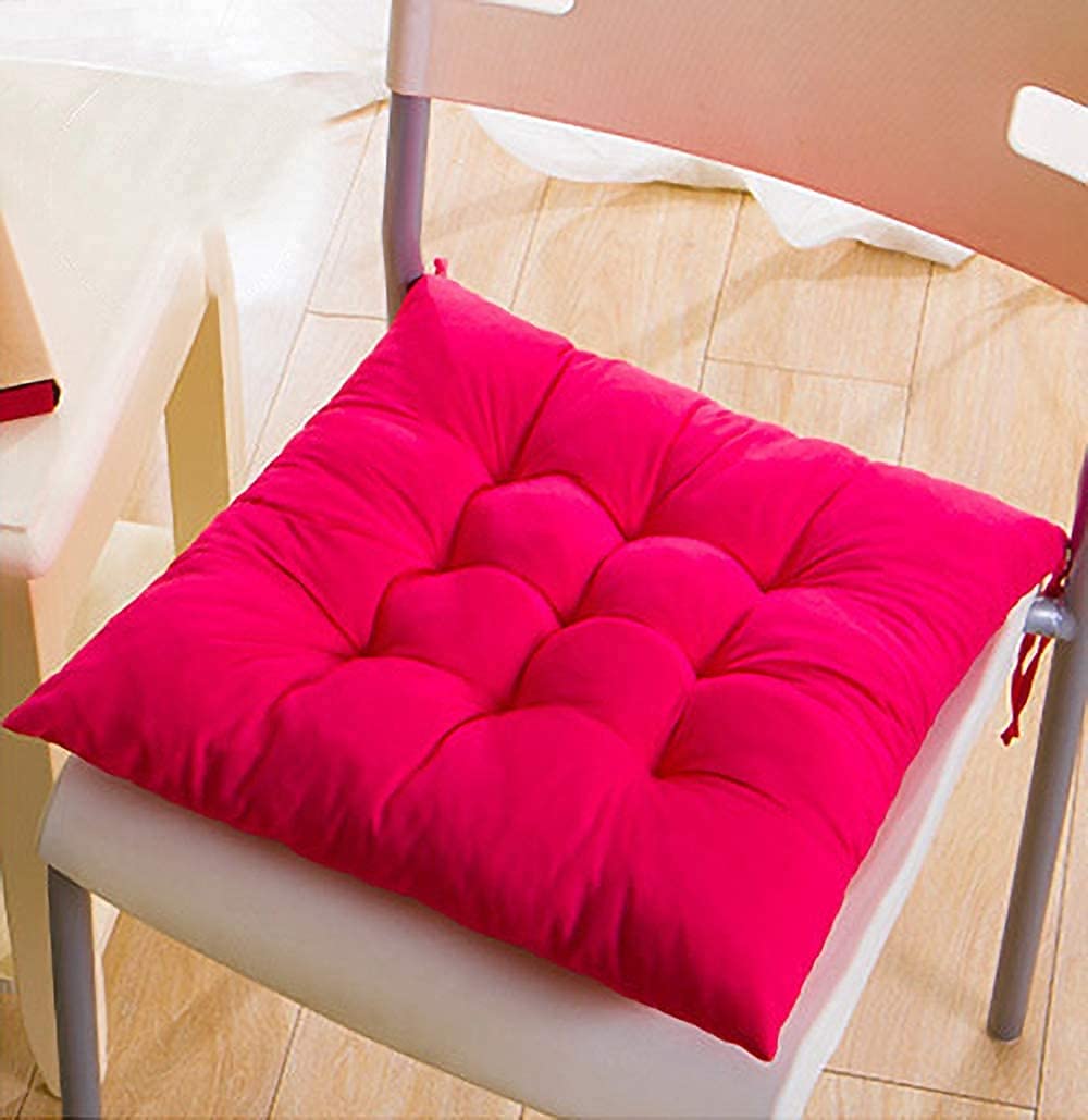 Coussin de chaise 40 x 40 lot de 4 pour soulager les assises dures de salle à manger