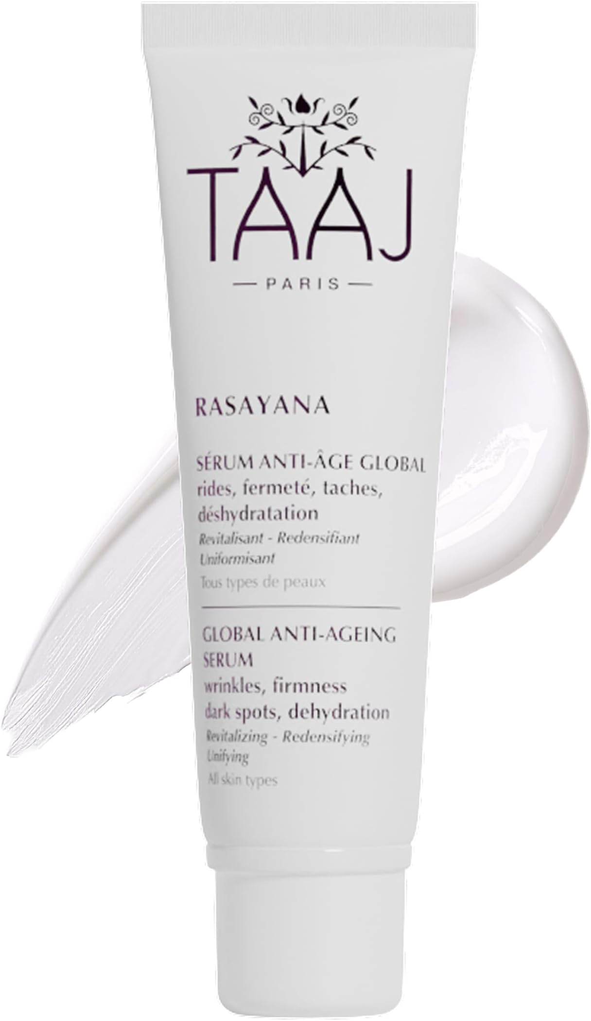Kasayana Anti-Aging Serum | Treats All Signs of Aging | Revitalizing & Restructuring Properties | Rebounded Skin & Unified Complexion | Made in France | Vegan | CrueltyFree | 30ML